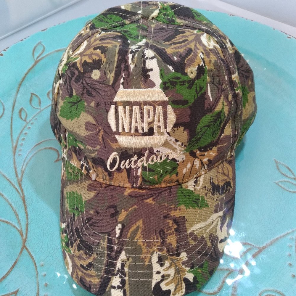 Napa "Outdoors" Camo Twill Ball Cap